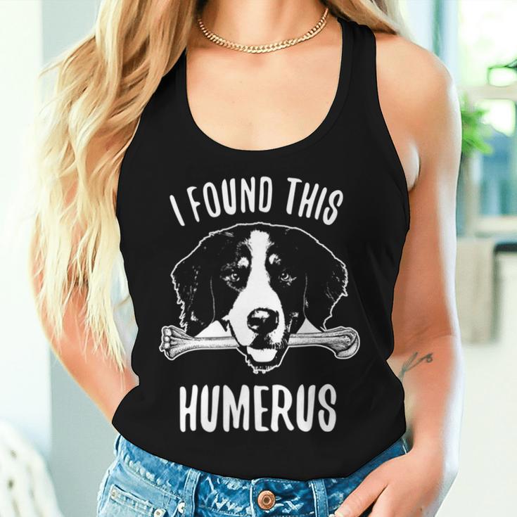 Berner Mom Dad Humerus Bernese Mountain Dog Women Tank Top Gifts for Her