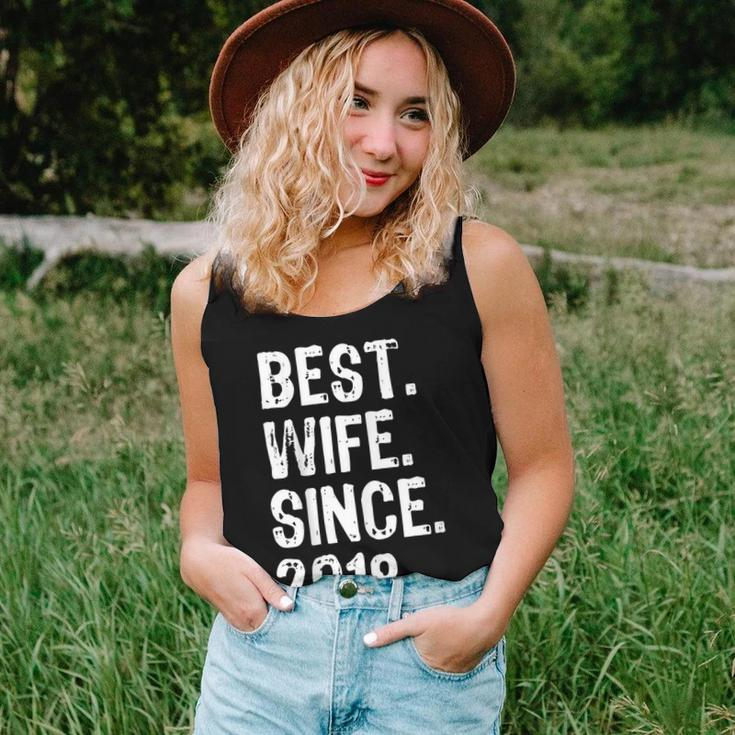 Best Wife Since 2018 1St Wedding Anniversary Women Tank Top Gifts for Her