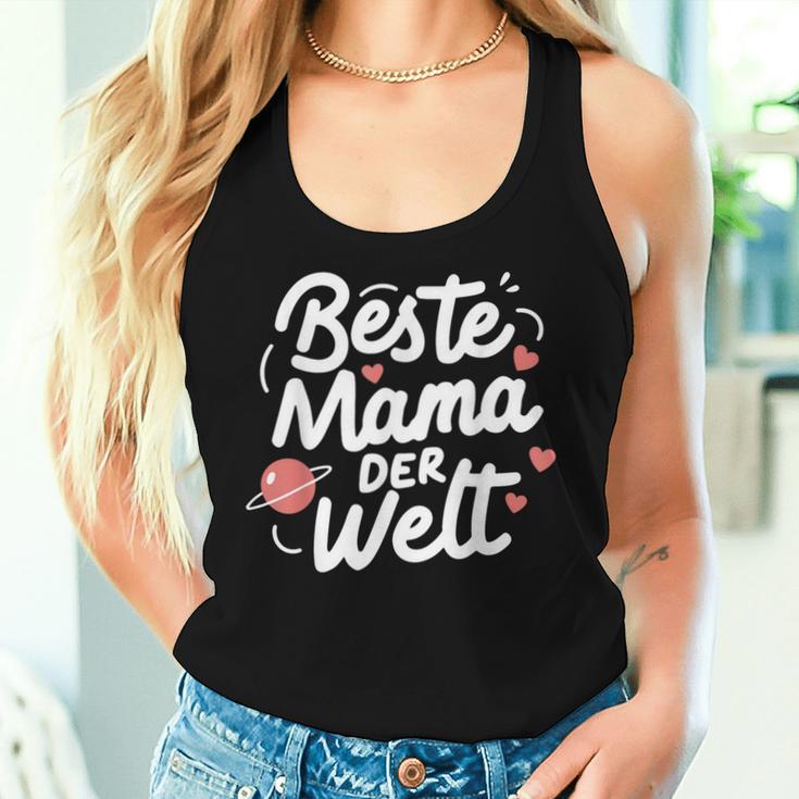 Beste Mama Der Welt Muttertag Geburtstag Mutter Sohn Tochter Tank Top Frauen Geschenke für Sie