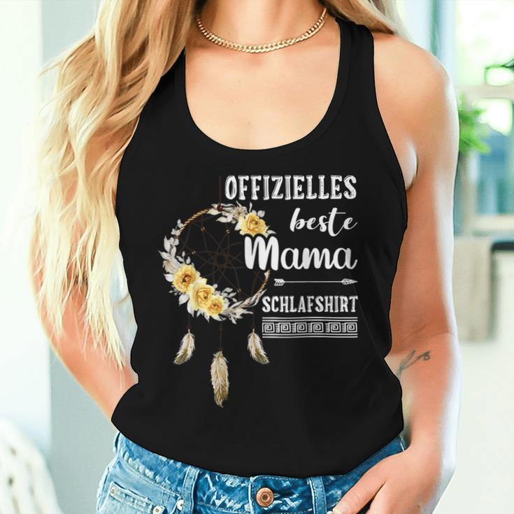 Beste Mama Schlaf Spruch Für Mutter Traumfänger Tank Top Frauen Geschenke für Sie