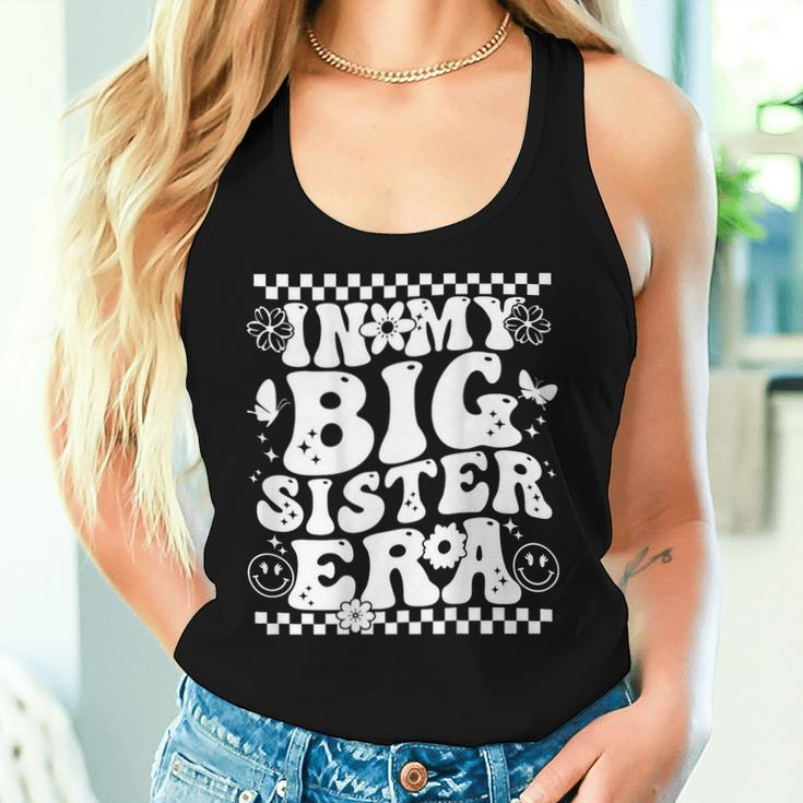 In My Big Sister Era Pregnancy Announcement Women Tank Top Gifts for Her