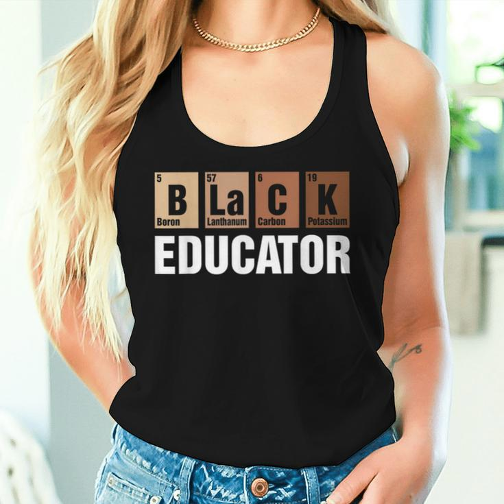 Black Teacher African American Education Black History Month Women Tank Top Gifts for Her