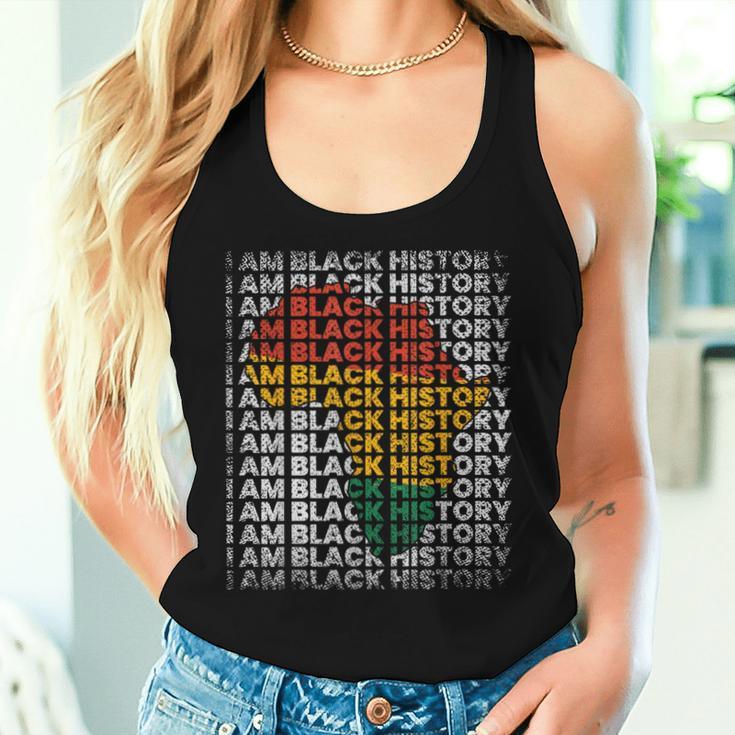 I Am Black History Month African American Men Women Tank Top Gifts for Her