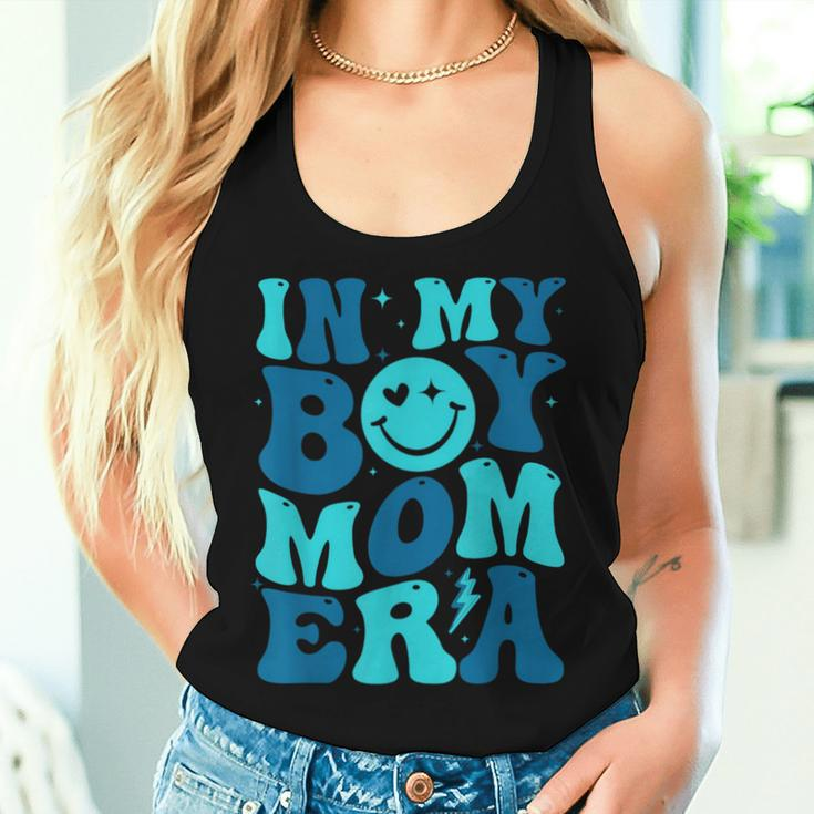 In My Boy Mom Era Retro Groovy Happy Mother's Day Mom Life Women Tank Top Gifts for Her