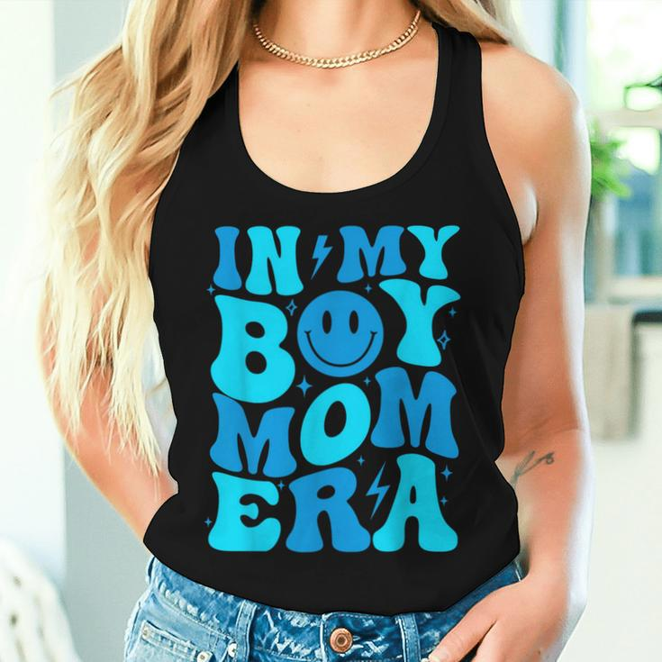 In My Boy Mom Era Retro Groovy Mom Life Happy Mother's Day Women Tank Top Gifts for Her