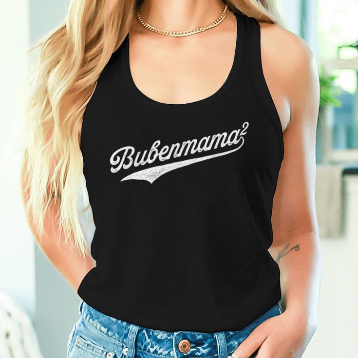 Bubenmama Mamaon Zwei Jungs 2 Söhne Tank Top Frauen Geschenke für Sie