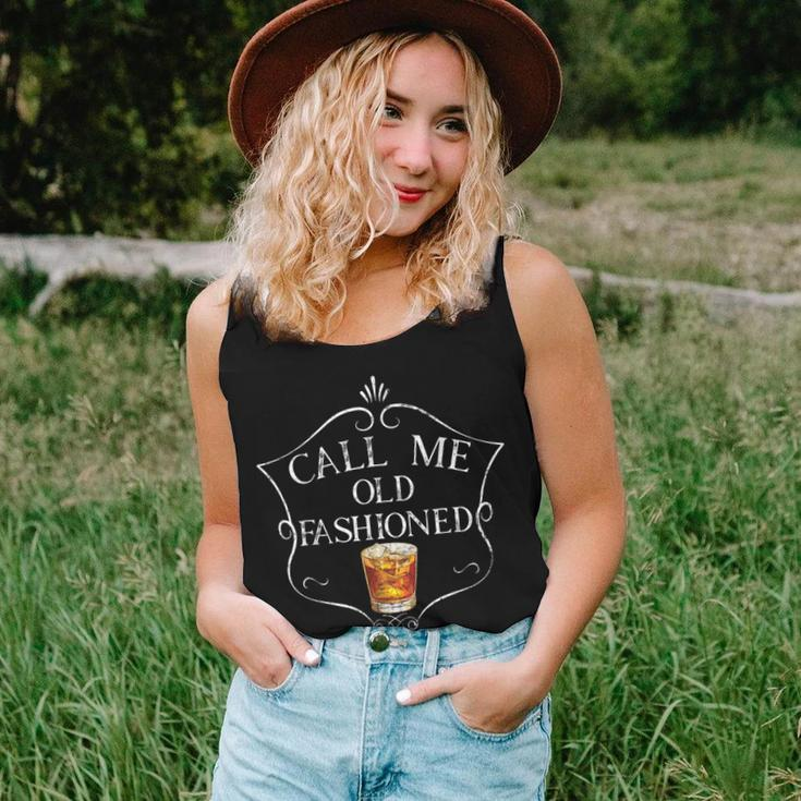 Call Me Old Fashioned Vintage Whiskey Lover Women Tank Top Gifts for Her