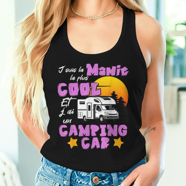 Camping Car Et Mamie Women Tank Top | Cadeauxyz
