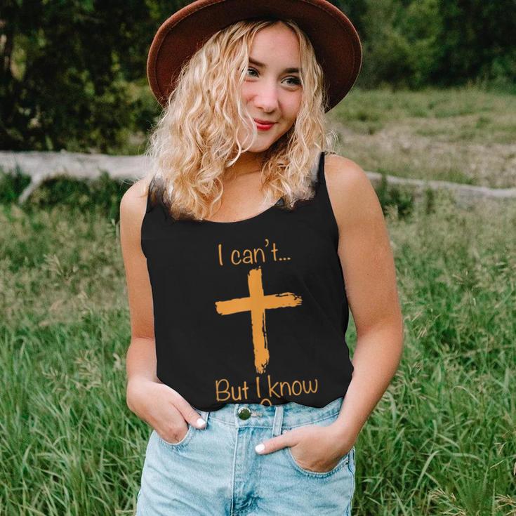 I Can't But I Know A Guy Christian Women Tank Top Gifts for Her