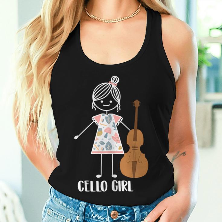 Cello Girls' Cello Playerioloncello Cellist Cello Tank Top Frauen Geschenke für Sie