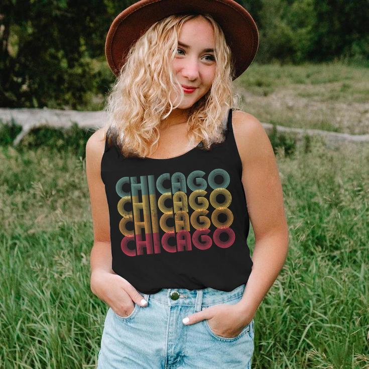 Chicago Il IllinoisVintage Retro Style Women Women Tank Top Gifts for Her