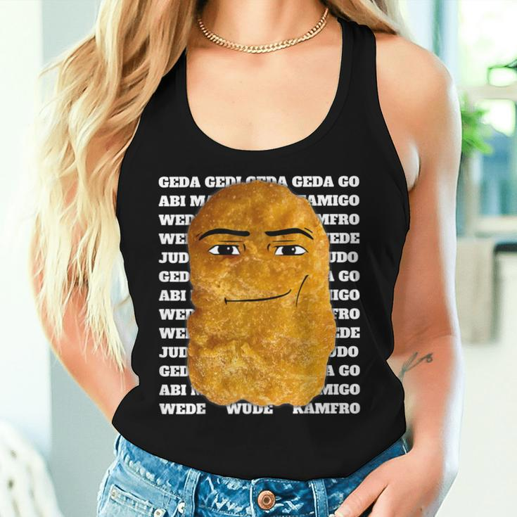 Chicken Nugget Meme Women Tank Top Gifts for Her