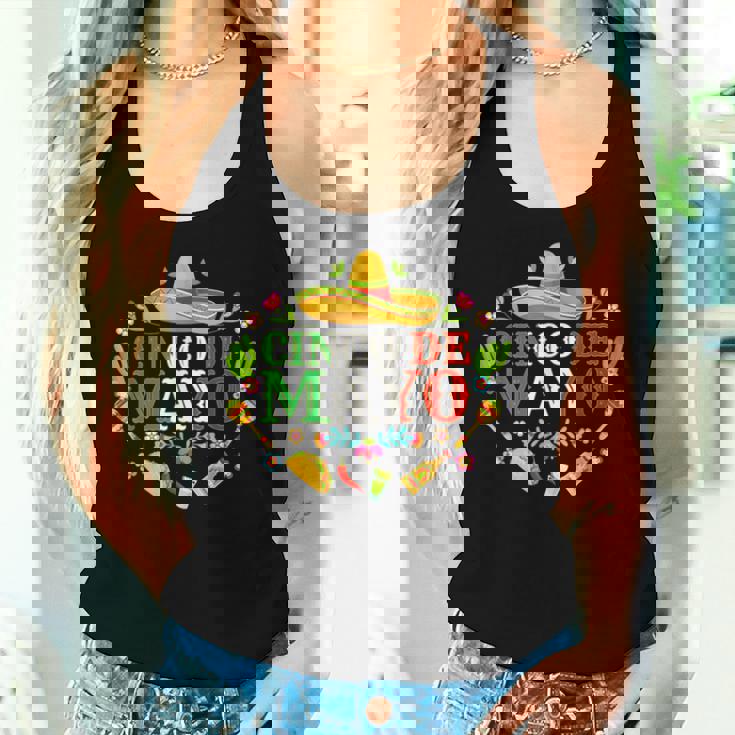 Cinco De Mayo Mexican Fiesta 5 De Mayo Kid Toddler Women Tank Top Gifts for Her