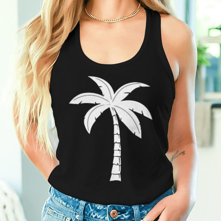 Cool Summer Vacation Beach Palm Tree Women Tank Top Gifts for Her
