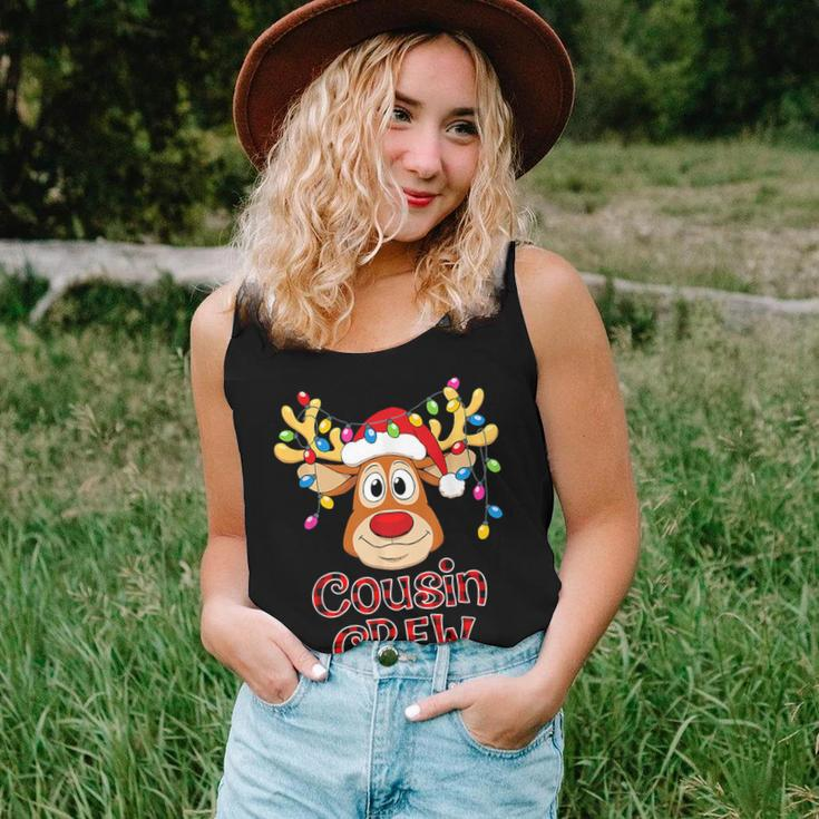 Cousin Crew Christmas Reindeer Santa Hat Xmas Women Women Tank Top Gifts for Her