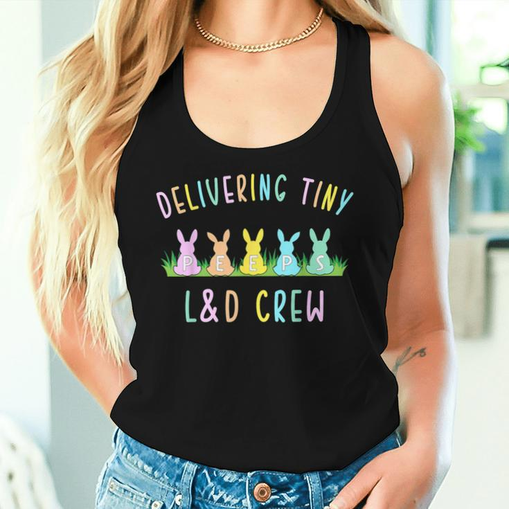 Cute Delivering Rabbits Labor And Delivery L&D Nurse Easter Women Tank Top Gifts for Her