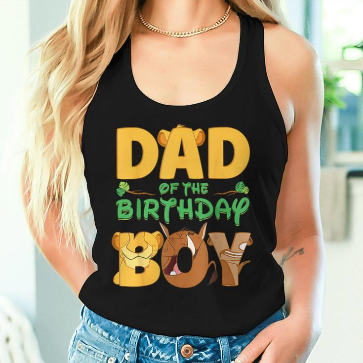 Dad And Mom Birthday Boy Lion Family Matching Father Day Women Tank Top Gifts for Her