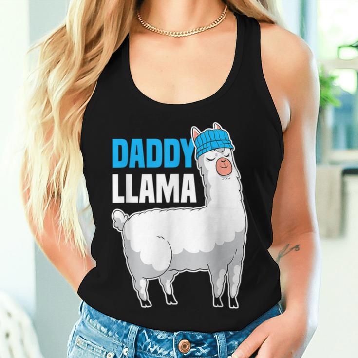 Daddy Llama Bester Papa Aller Zeiten Dada Father's Day Tank Top Frauen Geschenke für Sie