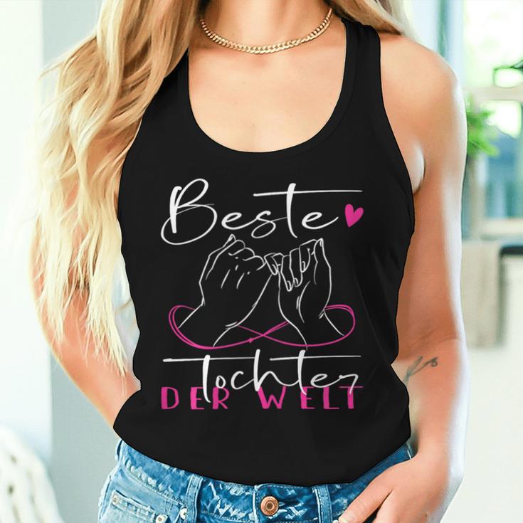 Daughter Saying Beste Tochter Der Welt Tank Top Frauen Geschenke für Sie