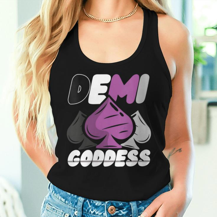 Demi Goddess Proud Demisexual Woman Demisexuality Pride Women Tank Top Gifts for Her