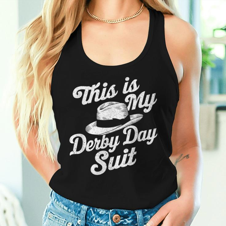 Derby Day 2024 Horse Racing This Is My Derby Day Suit Women Tank Top Gifts for Her