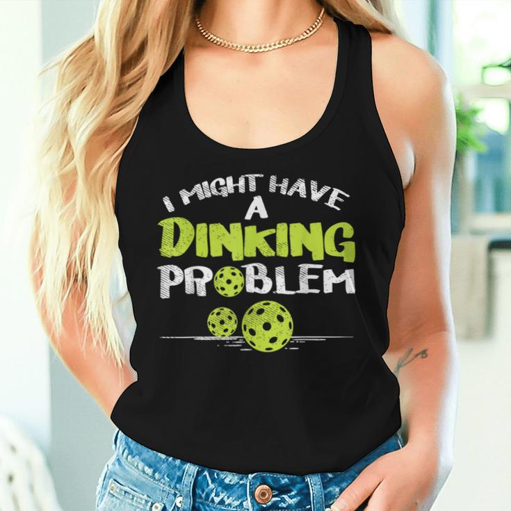 Dinking Problem Pickleball Pickle Ball Women Women Tank Top Gifts for Her