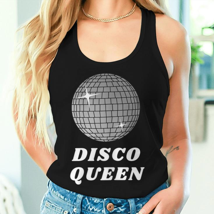 Disco Queen 70'S Themed Birthday Party Dancing Women Women Tank Top Gifts for Her