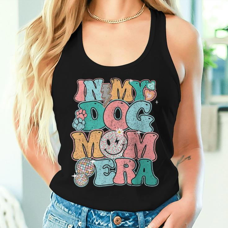 In My Dog Mom Era Groovy Mom Women Tank Top Gifts for Her