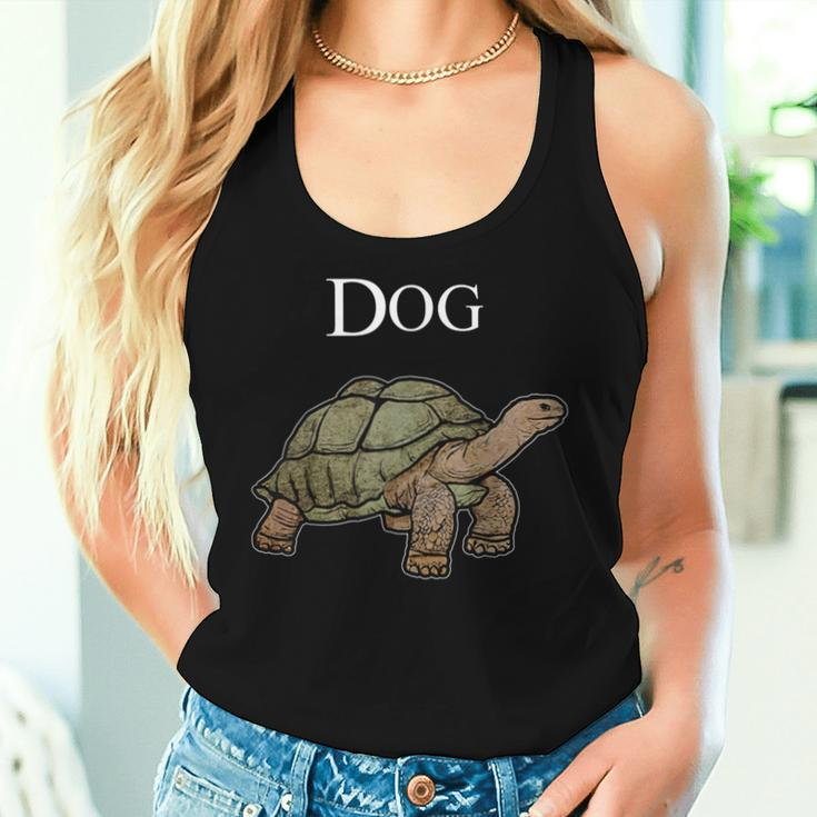Dog Turtle Meme Joke Dogs For Women Women Tank Top Gifts for Her