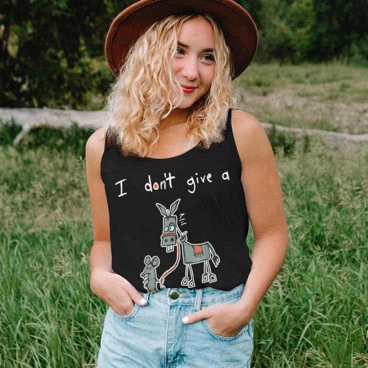 I Dont Give A Rats Donkey I Dont Give A Rats Azz Women Tank Top Gifts for Her
