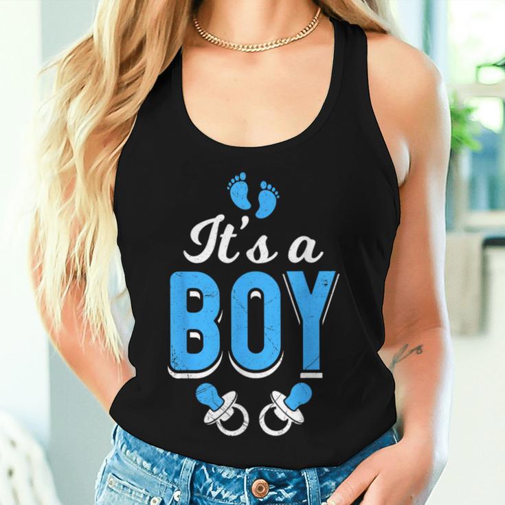 Es Ist Ein Junge Werdende Mama 2024 Babyboy 2024 Announcement Tank Top Frauen Geschenke für Sie