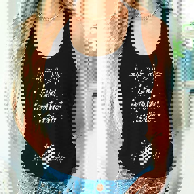 Extra Heartbeat Inside Futura Mamá Madre Embarazada Cuello