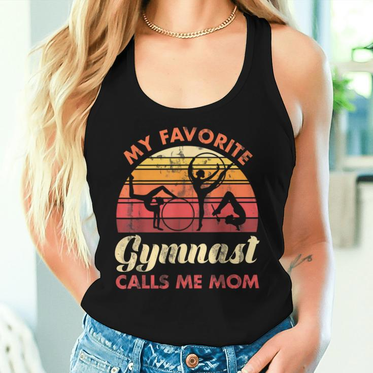 My Favorite Gymnast Calls Me Mom Gymnast Women Tank Top Gifts for Her