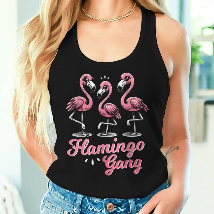 Flamingo Gang Lustiges Flamingo Urlaubs Und Jga Tank Top Frauen Geschenke für Sie