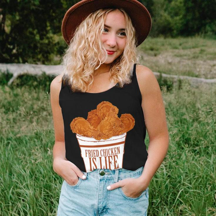 Fried Chicken Is Life Bucket Fried Chicken Lovers Women Tank Top Gifts for Her