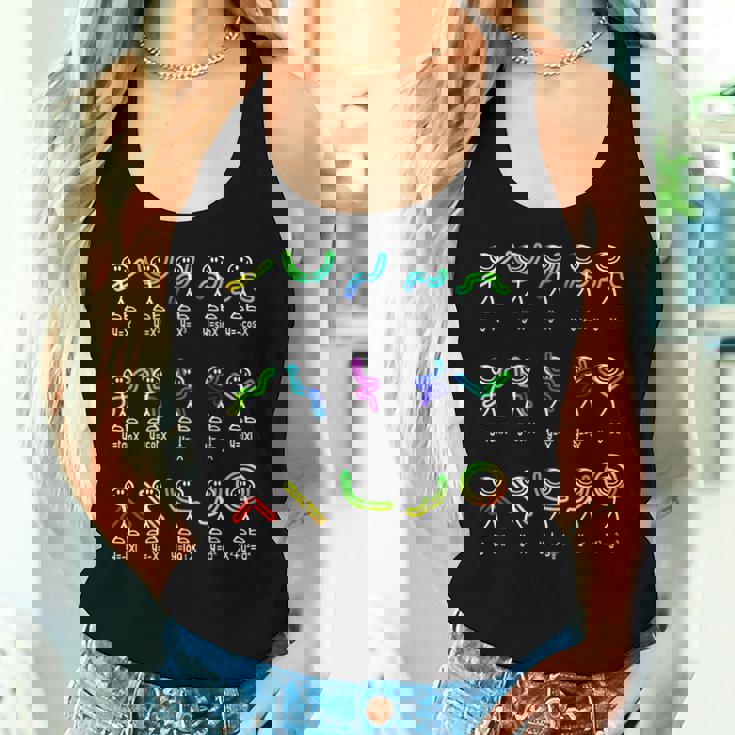 Algebra Dance Function Math Teacher Geek Idea Women Tank Top Gifts for Her