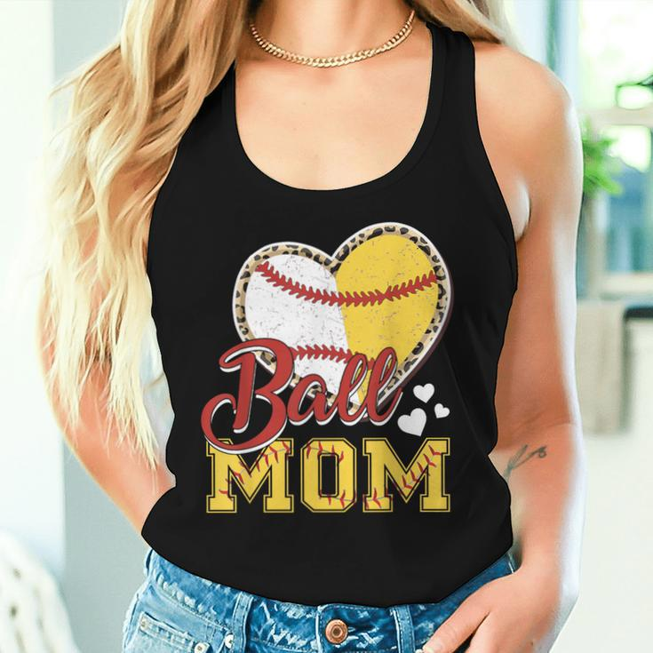 Ball Mom Softball Baseball For Women Tank Top Gifts for Her