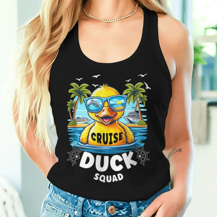Duck Cruise Rubber Duck Squad Vaction Cruise Ship Women Tank Top Gifts for Her