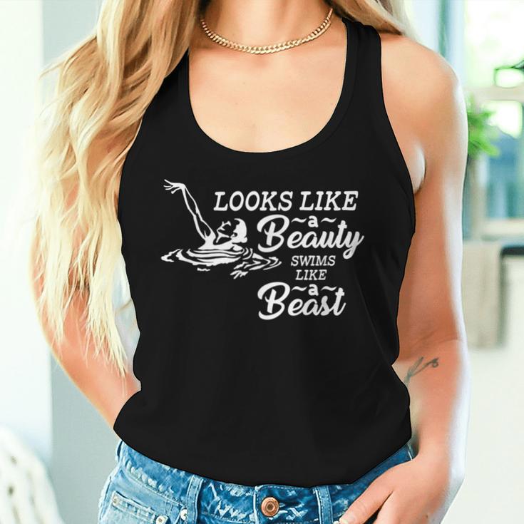 Female Swimmer For Swimming Girls & Women Women Tank Top Gifts for Her