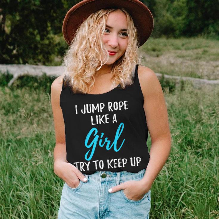 I Jump Rope Like A Girl Idea Women Tank Top Gifts for Her