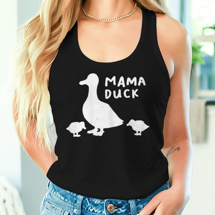 Mama Duck MotherI Duckling Babies Mom Of 2 Women Tank Top Gifts for Her