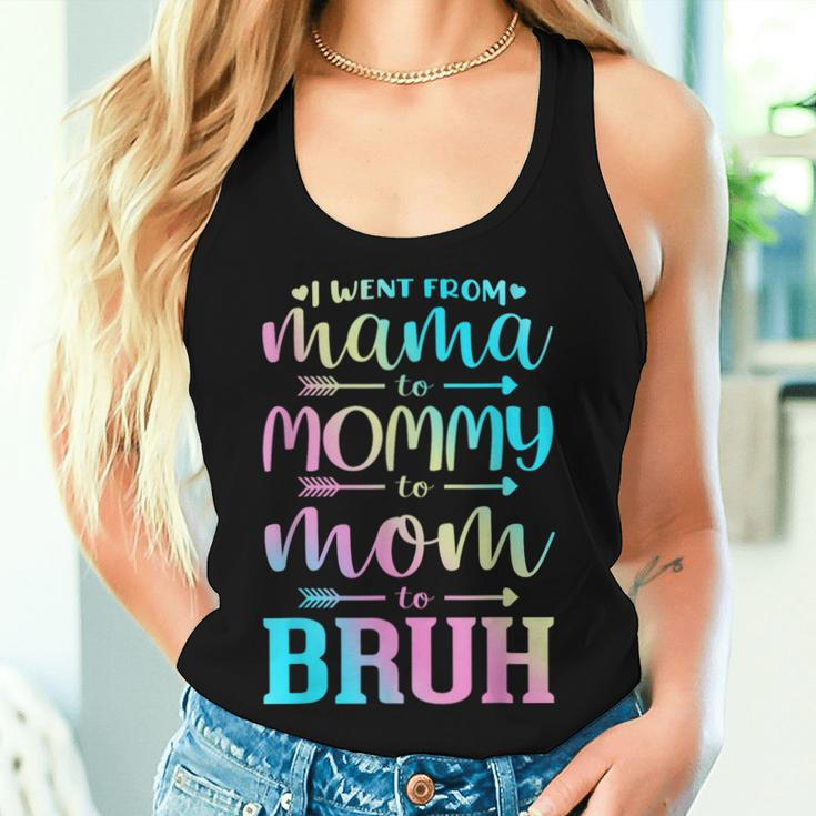 For Mom And Son Bruh Women Tank Top Gifts for Her