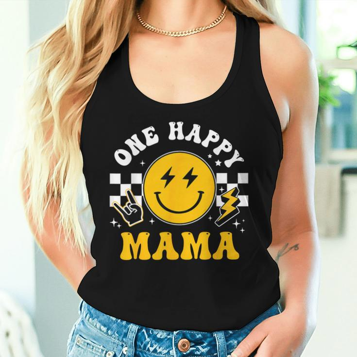 One Happy Dude Mama 1St Birthday Family Matching Women Tank Top Gifts for Her