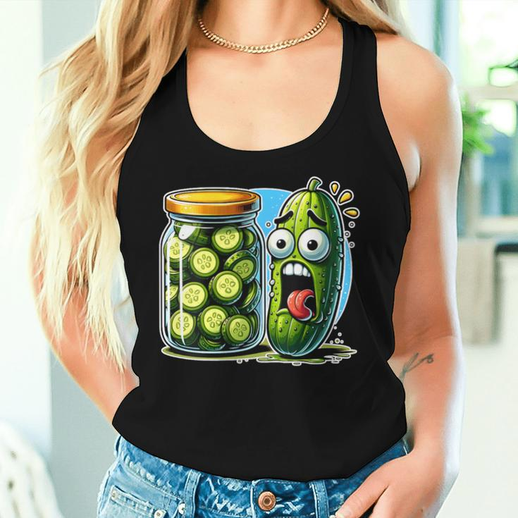 Pickle Surprise Women Women Tank Top Gifts for Her