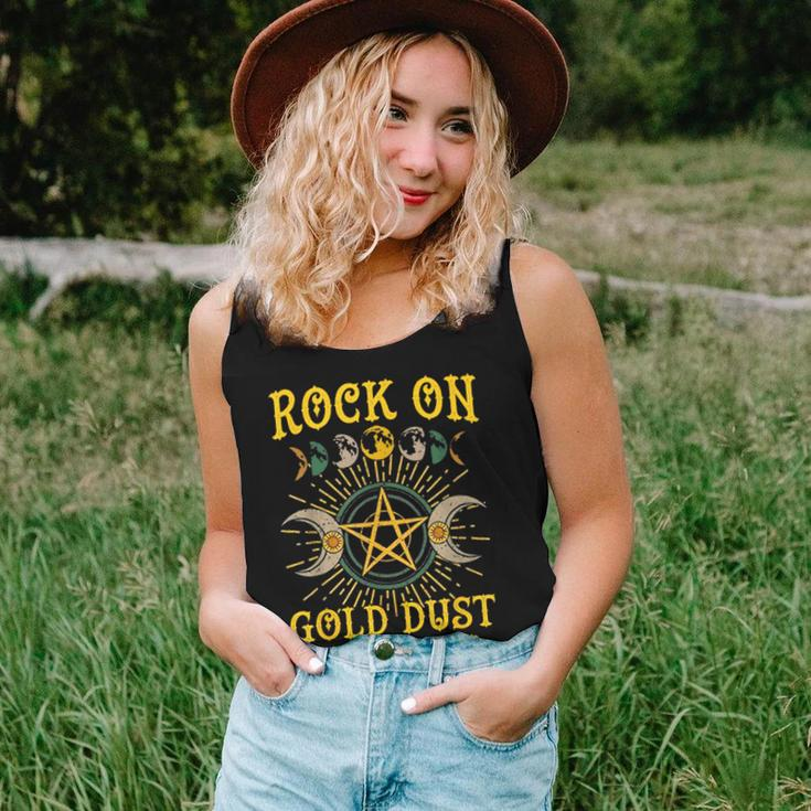 Rock On Gold Dust Woman For Birthday Women Tank Top Gifts for Her