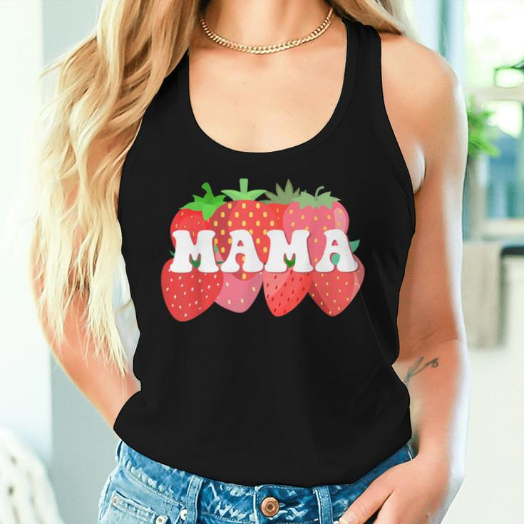 Strawberry Mama Cute Women Tank Top Gifts for Her