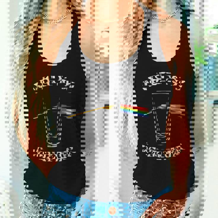 Wish You Were Beer Beer Drinker Camiseta sin mangas para mujer Regalos para ella