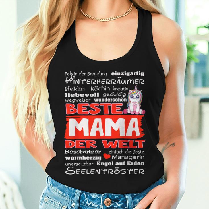 Für Die Beste Mama Der Welt Mother's Day Tank Top Frauen Geschenke für Sie