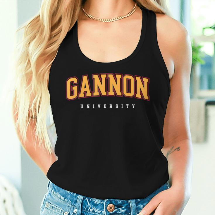 Gannon University Retro Women Women Tank Top Gifts for Her