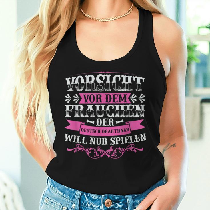 German Wire Hair Women's Wirehair Mama Tank Top Frauen Geschenke für Sie